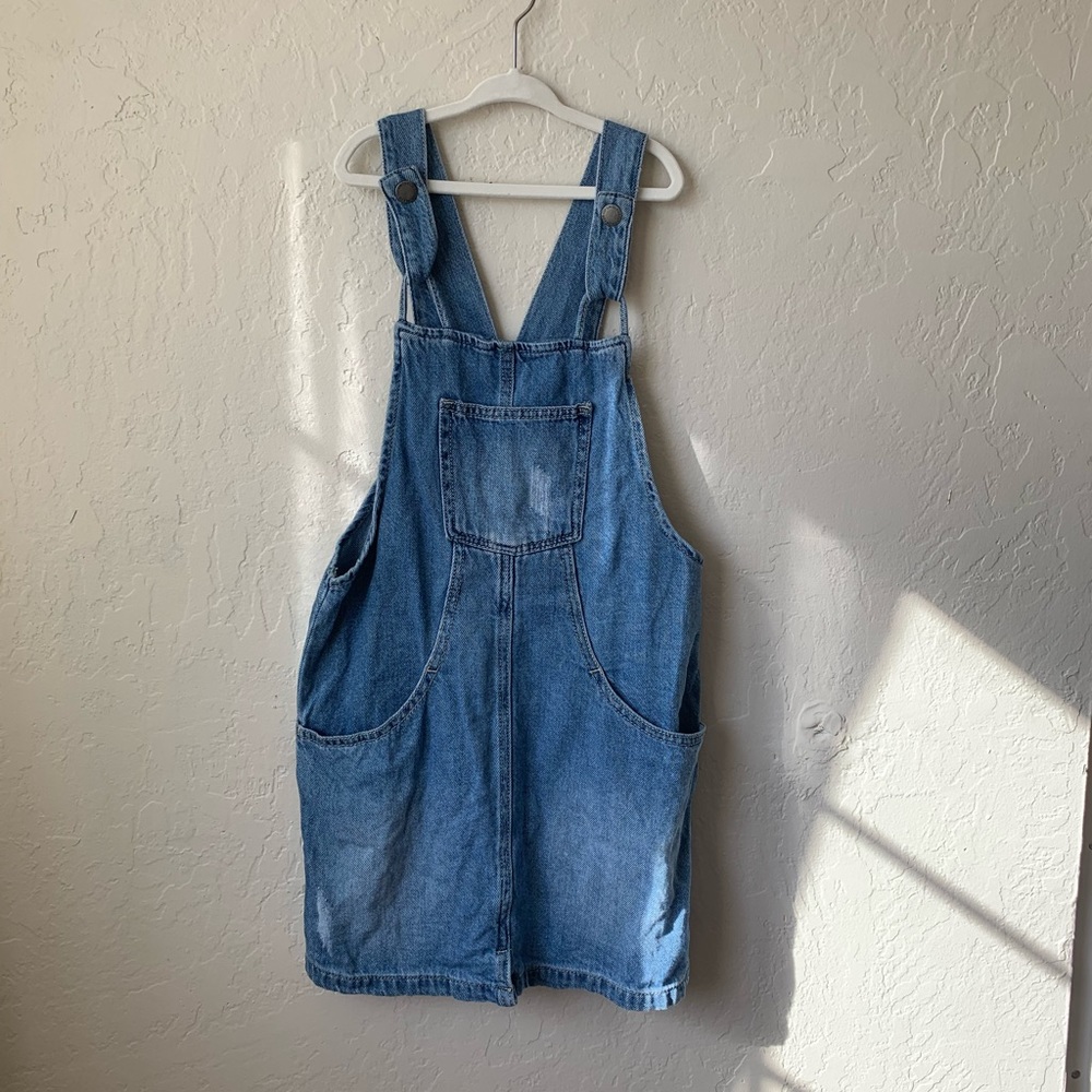 Cotton On Kids Denim Overall Dress